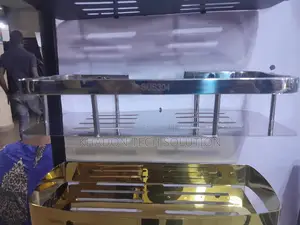 Straight Shelf Single Silver
