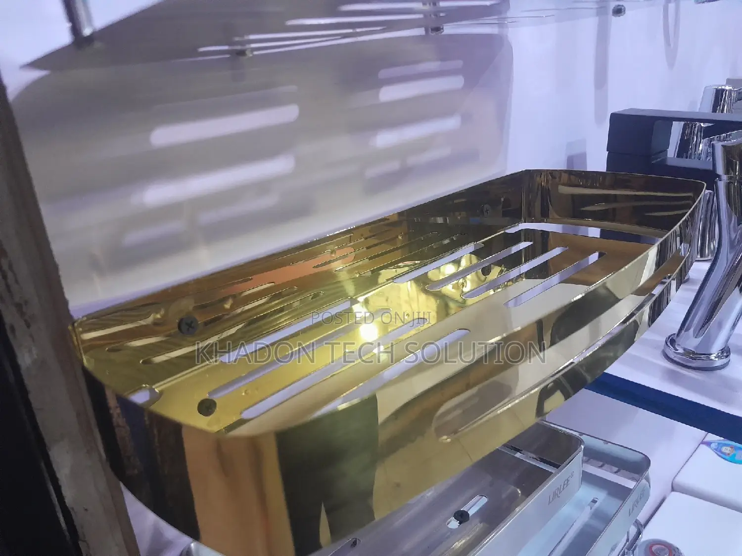 Straight Shelf Single Silver