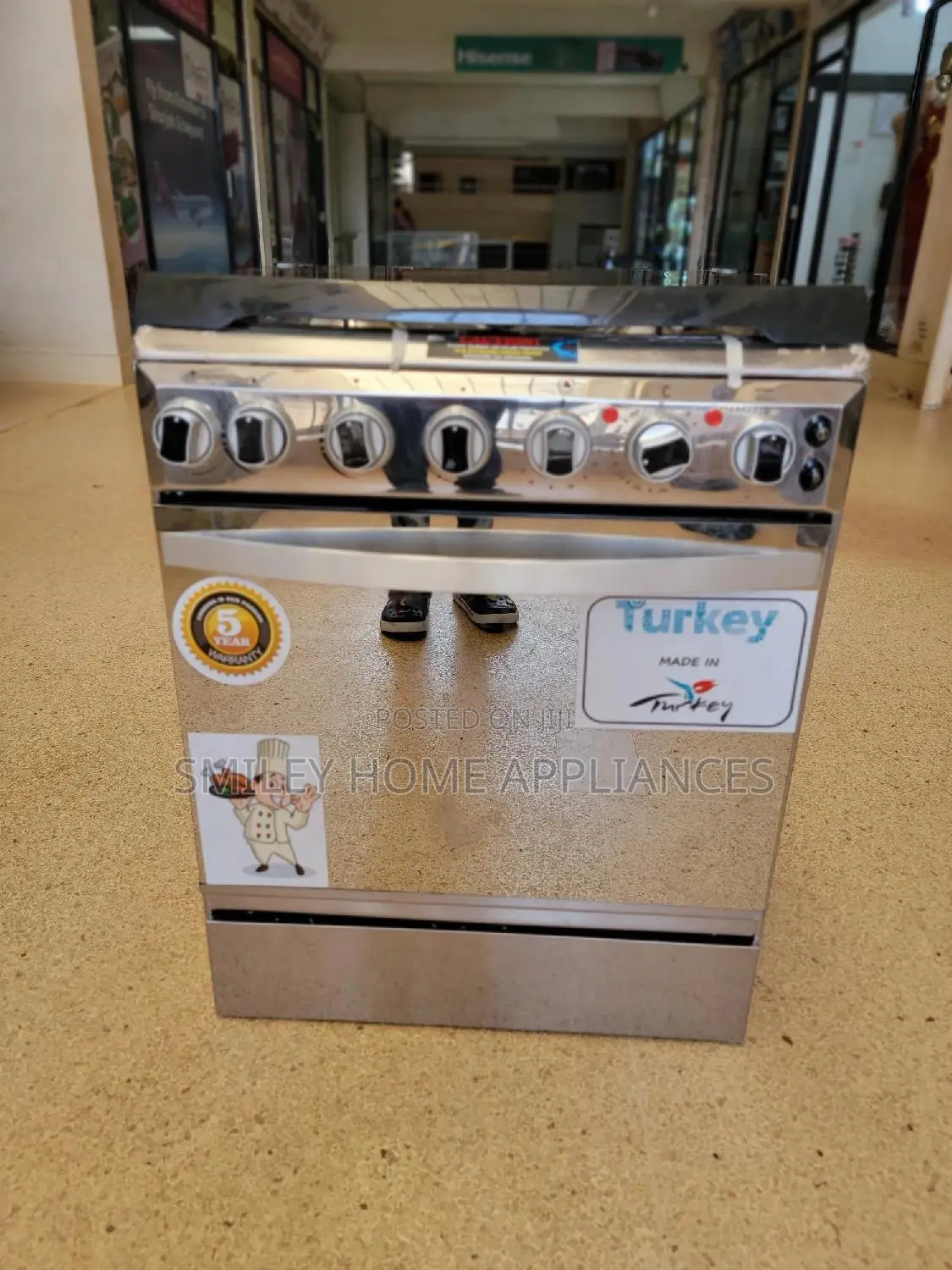 60cm by 60cm Superchef Has Cooker