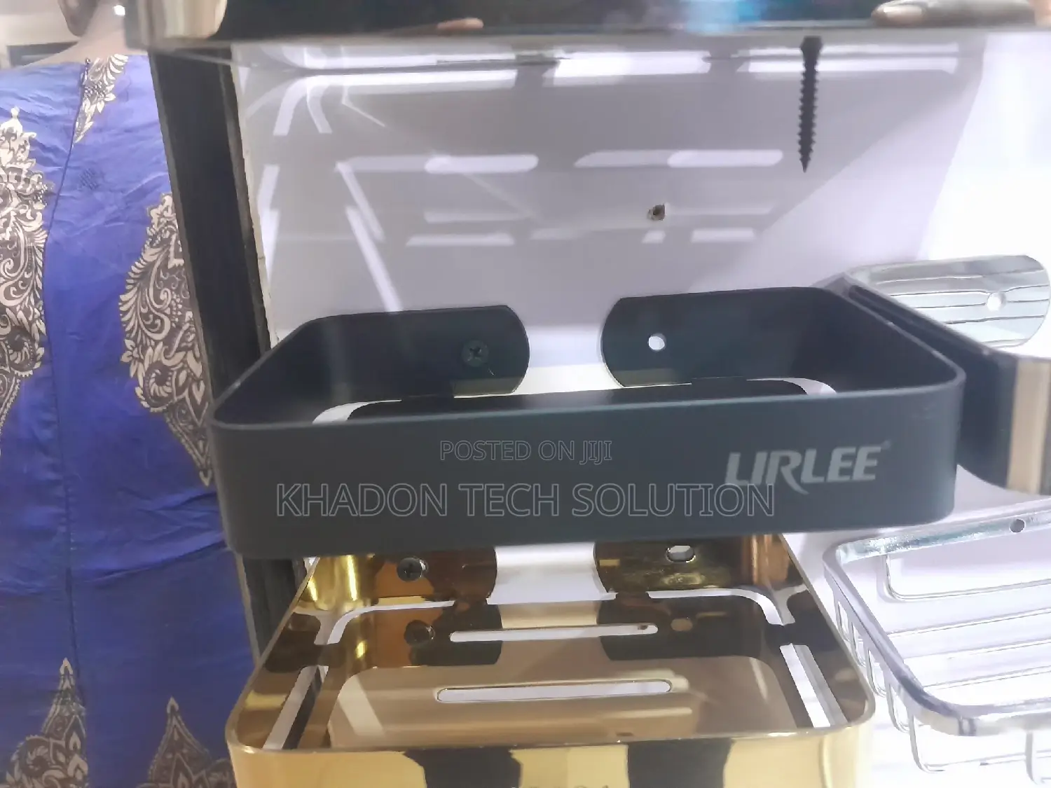 Soap Dish Black Long