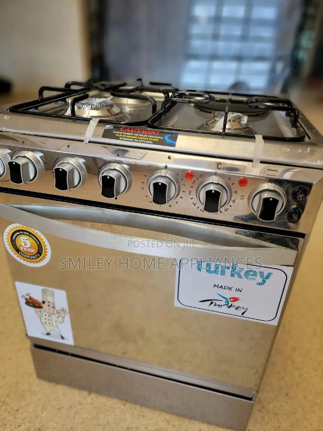Superchef (3+1) 60cm by 60cm Gas Cooker