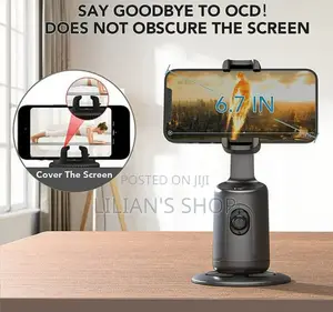 Face Tracker/Auto Focus Selfie Stick 360 Rotation
