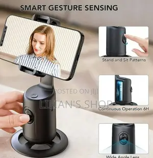 Face Tracker/Auto Focus Selfie Stick 360 Rotation