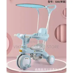 Kids 3in1 Tricycle Push Bike Adjustable Trike Ride on Toy