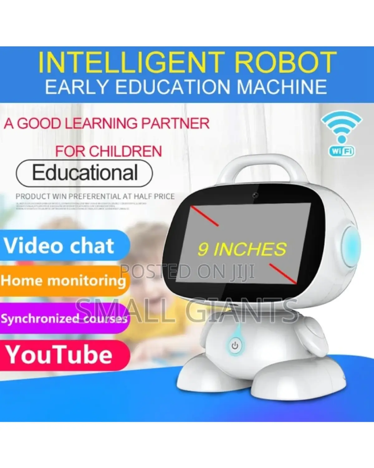 Artificial Intelligence Baby Early Learning Machine/ Robot
