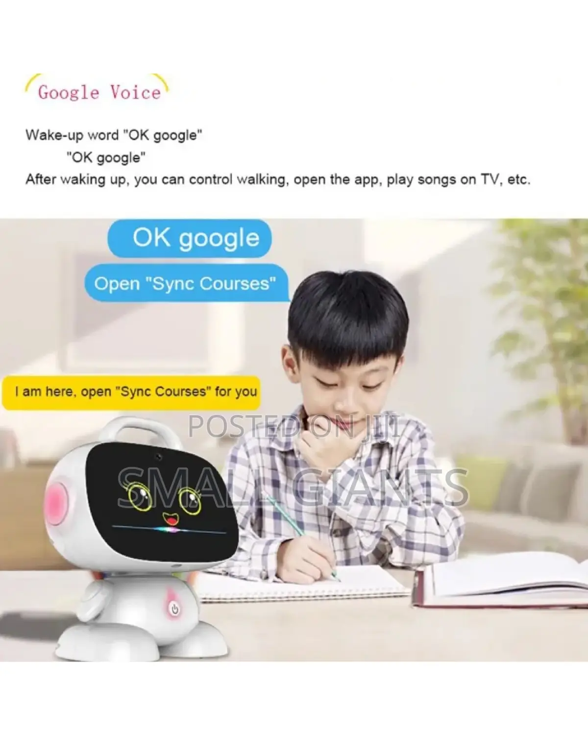 Artificial Intelligence Baby Early Learning Machine/ Robot
