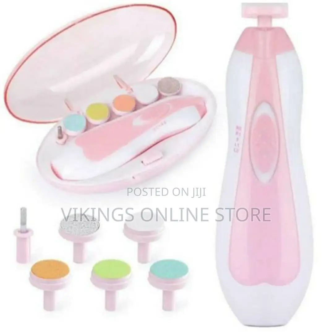 Electric Baby Kids Nail Trimmer Cutters Nail Clipper Set