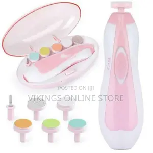 Electric Baby Kids Nail Trimmer Cutters Nail Clipper Set
