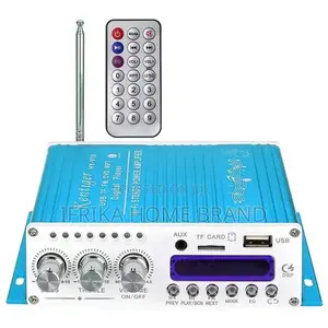 Stereo Digital Player Super Bass Bluetooth Amplifier Remote