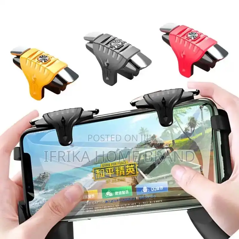 2PCS PUBG Mobile Game Controller Gamepad Trigger Aim