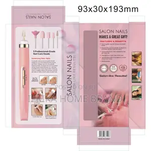 Electric Nail Grinder Polishing Machine With Light Portable