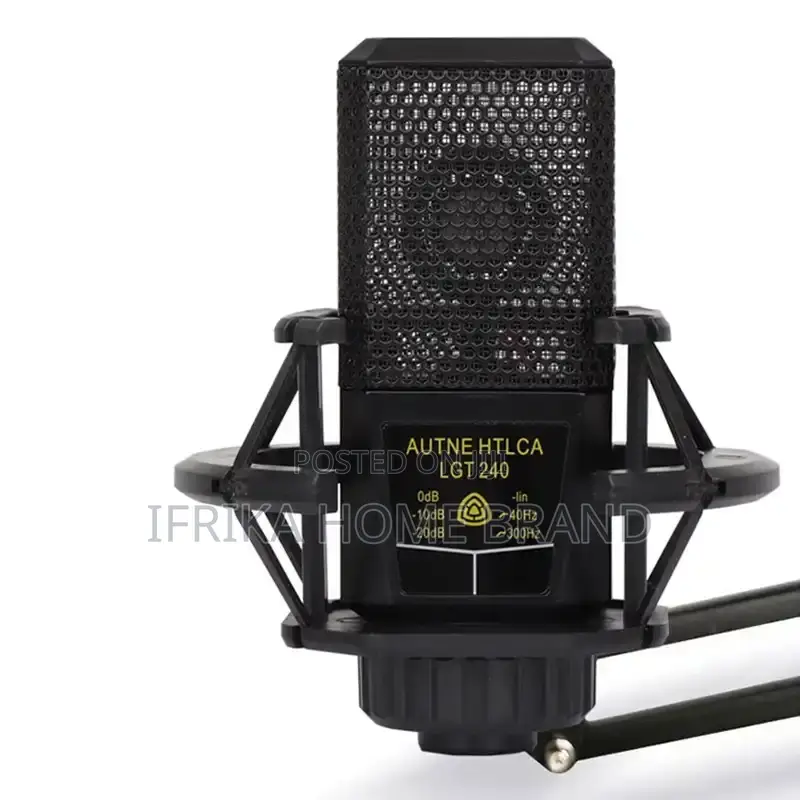 Professional Studio Full Metal Condenser Microphone for Game