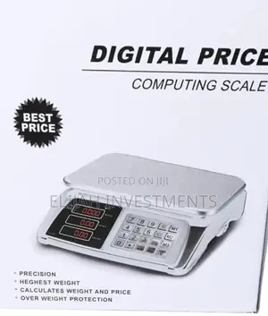 Stainless Steel Digital Price Computing Scale