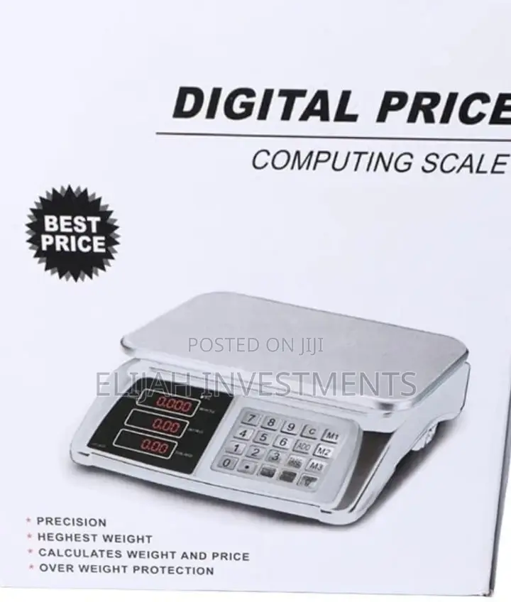 Stainless Steel Digital Price Computing Scale