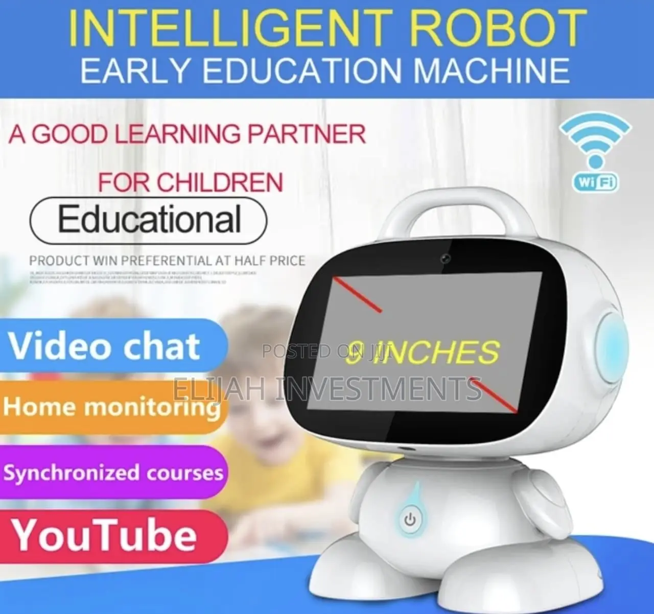 Artificial / Intelligent Baby Early Learning Machine/ Robot