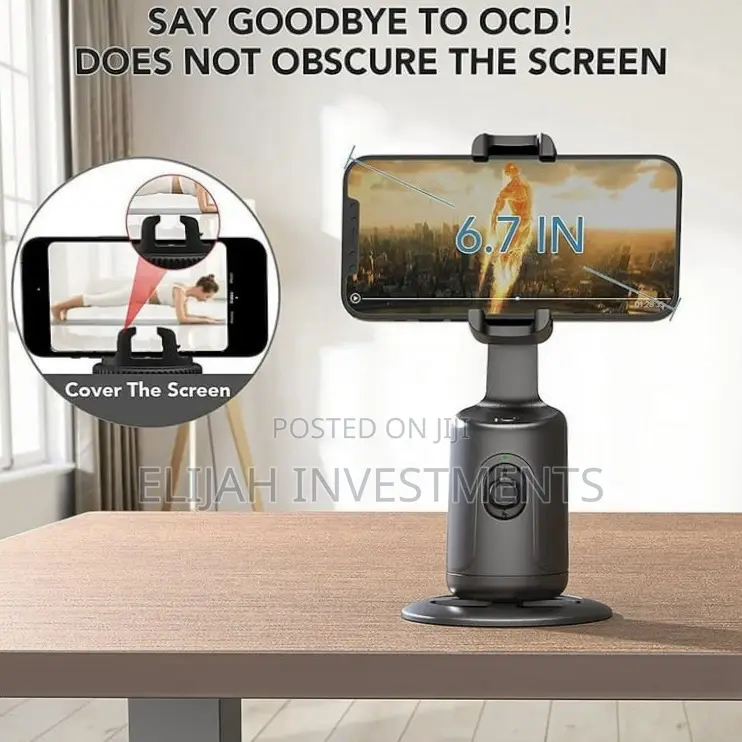 360 Degrees Rotation Desktop Handheld Gimbal