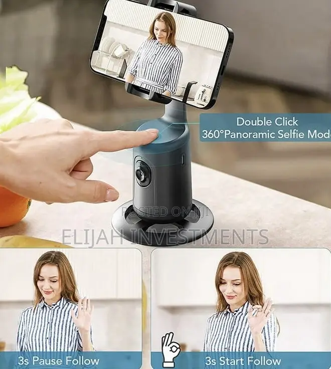 360 Degrees Rotation Desktop Handheld Gimbal
