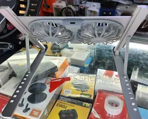 Desktop Laptop Table With Adjustableheight and Cooling Fan