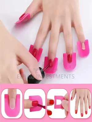 26pcs Reusable Nail Polish Overflow Clips/Guards