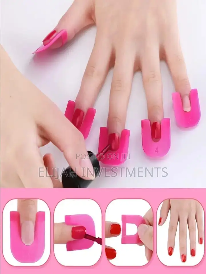 26pcs Reusable Nail Polish Overflow Clips/Guards