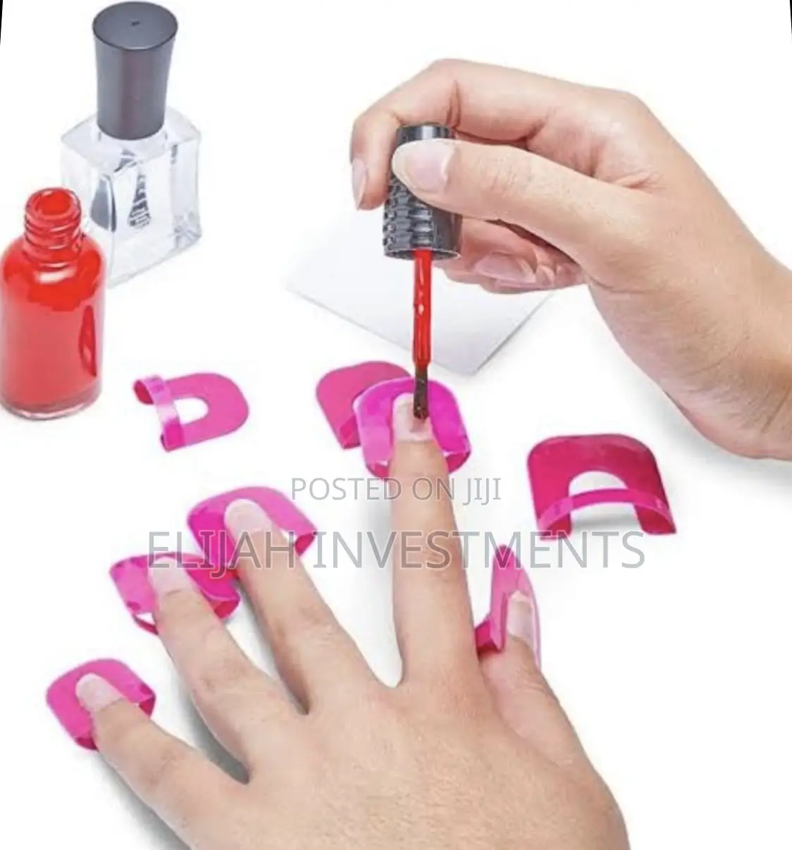 26pcs Reusable Nail Polish Overflow Clips/Guards