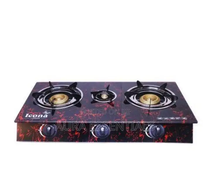 Icona 3 Burner Gas Cooker Gas Stove