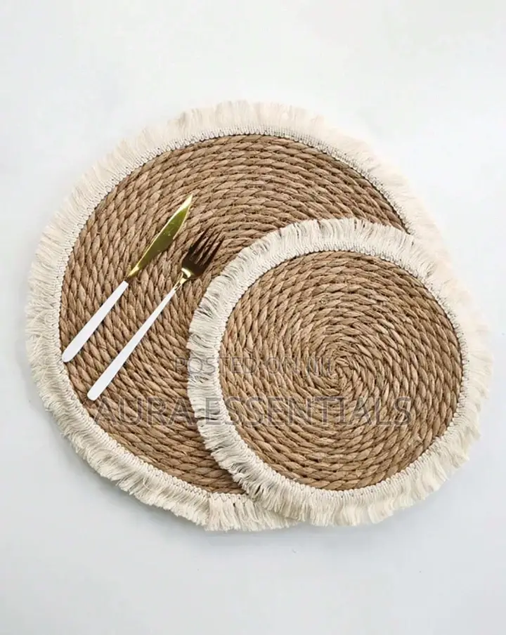2pcs Creative Desktop Decor Placemats