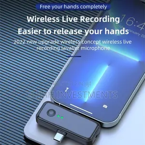 New 2.4G Wireless Mini Lavalier Microphone System