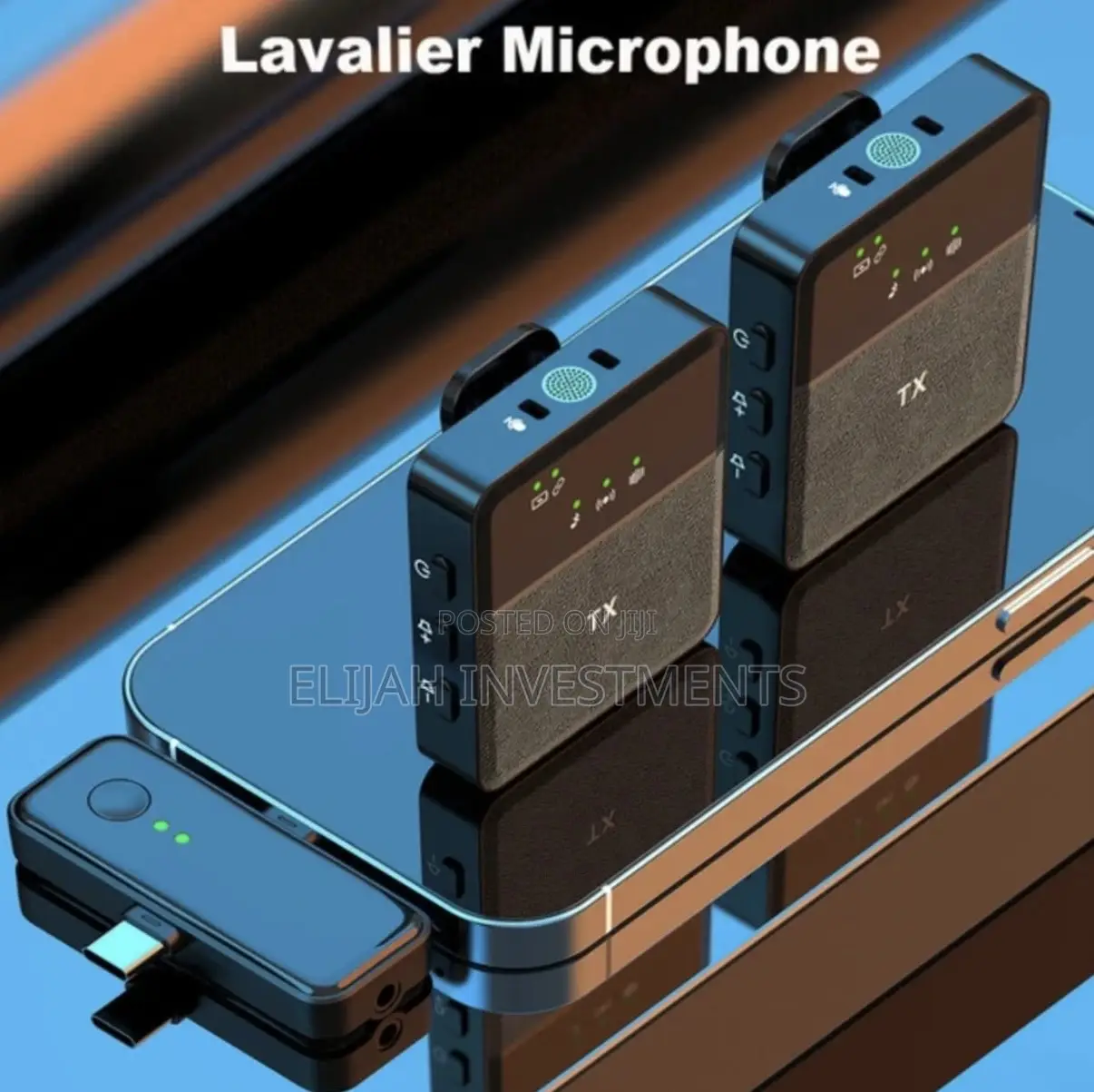 New 2.4G Wireless Mini Lavalier Microphone System