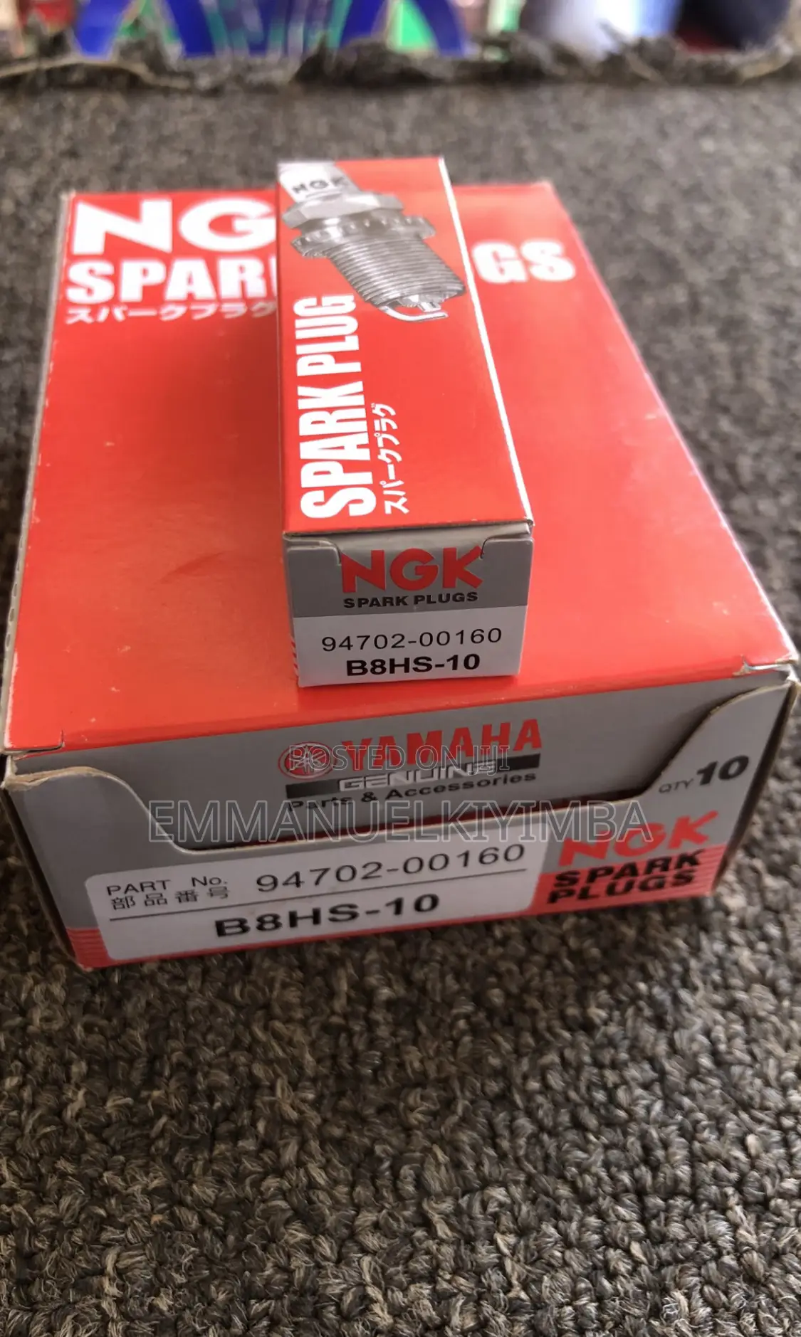 Spark Plug B8HS -10 Yamaha