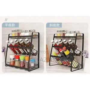 3-Tier Kitchen Spice Rack Condiment Storage