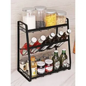 3-Tier Kitchen Spice Rack Condiment Storage