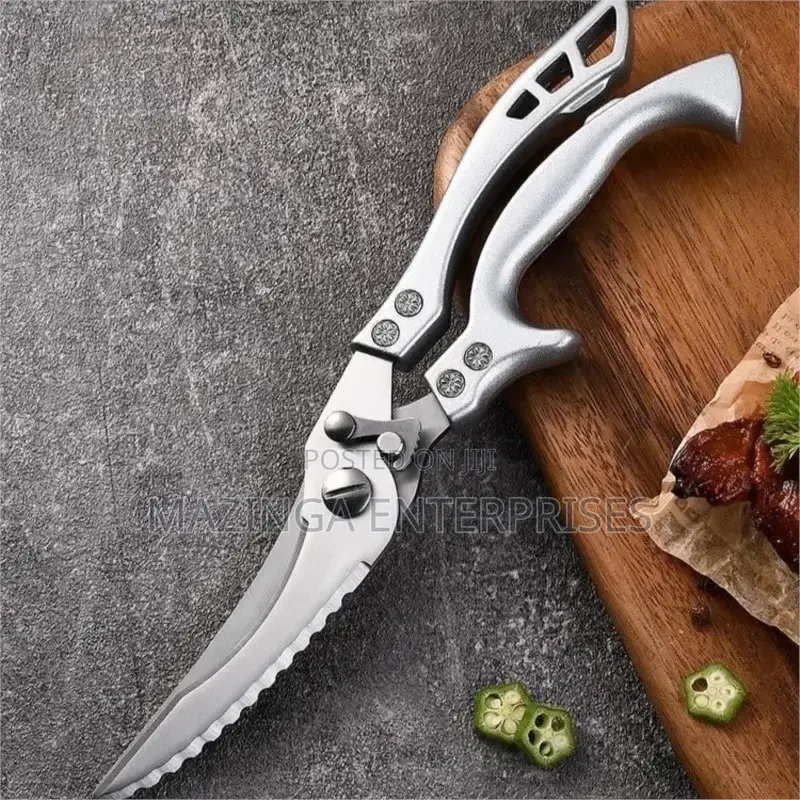 Stainless Steel Chicken Bone Meat Scissor Knife