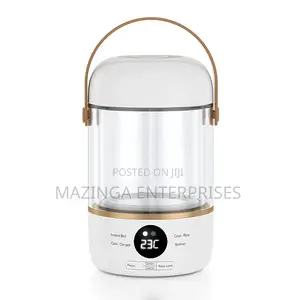 Portable Travel Kettle With Electric Stew Cup