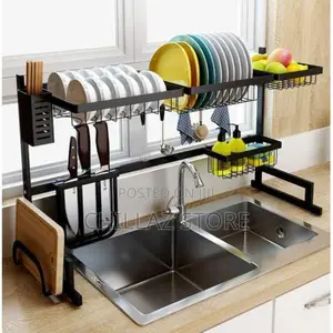 Dish Drying Draining Rack, Over the Sink Display
