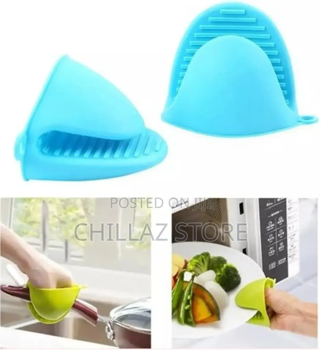 Oven Mitts, Pot Cooking Finger Heat Resistant Gloves-