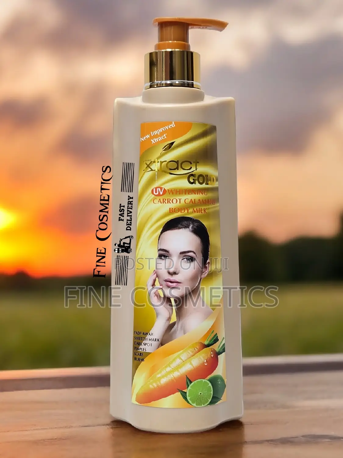 XTRACT GOLD UV Whitening Body Lotion With Carrot + Calamansi