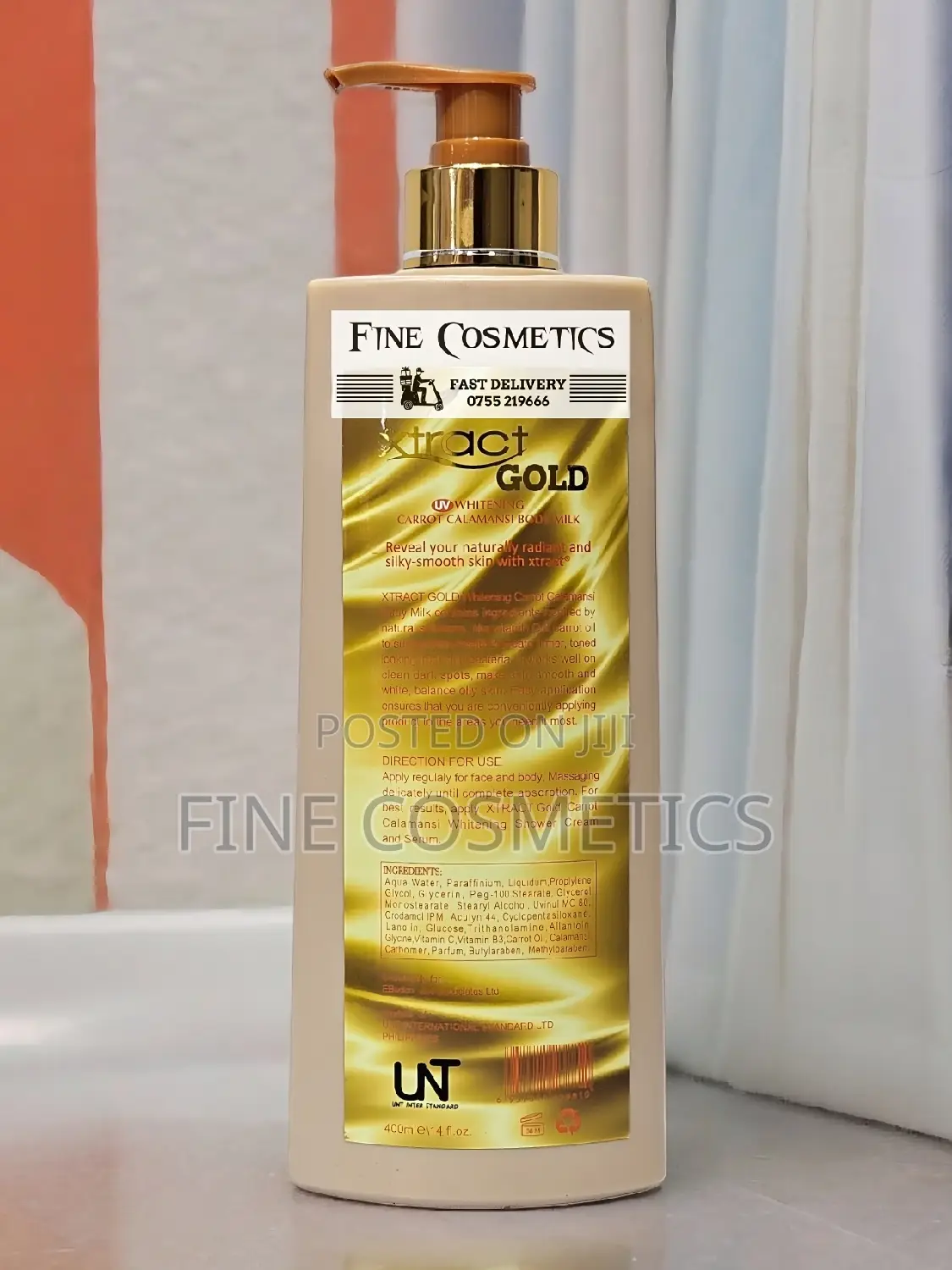 XTRACT GOLD UV Whitening Body Lotion With Carrot + Calamansi