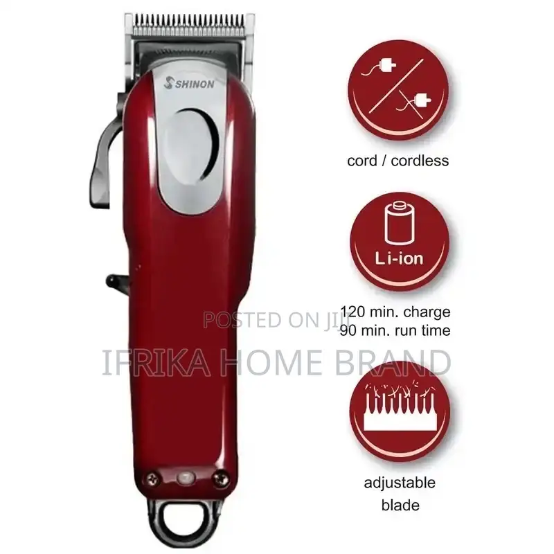 Cordless Professional Hair Trimmer Rechargeable Hair Clipper
