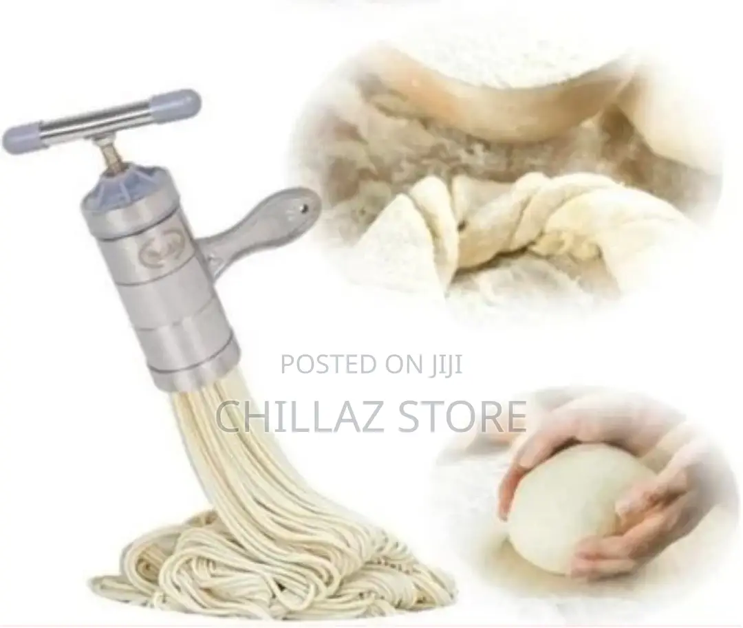 Kitchen Steel Noodle Maker Manual Spaghetti Pasta Press