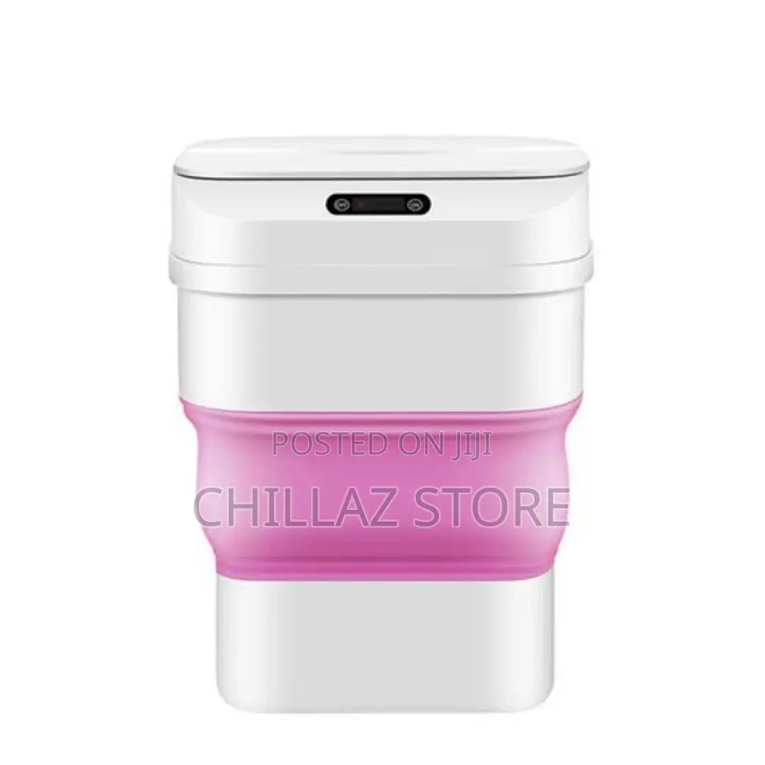 Automatic Induction Smart Sensor Folding Trash Can Dustbin-