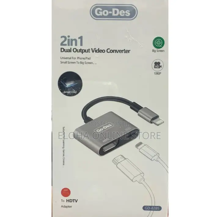 2 in 1 Go_des HDTV + Video Converter