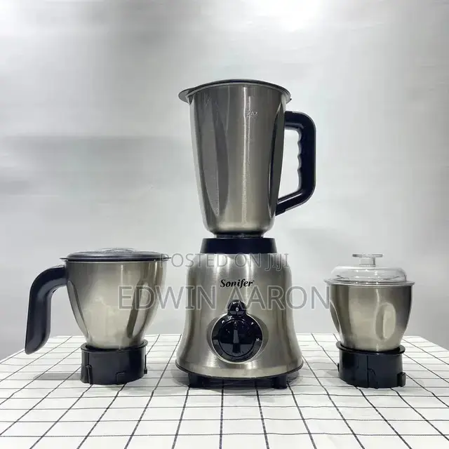 Sonifer 3 in 1 Stainless Steel Blender