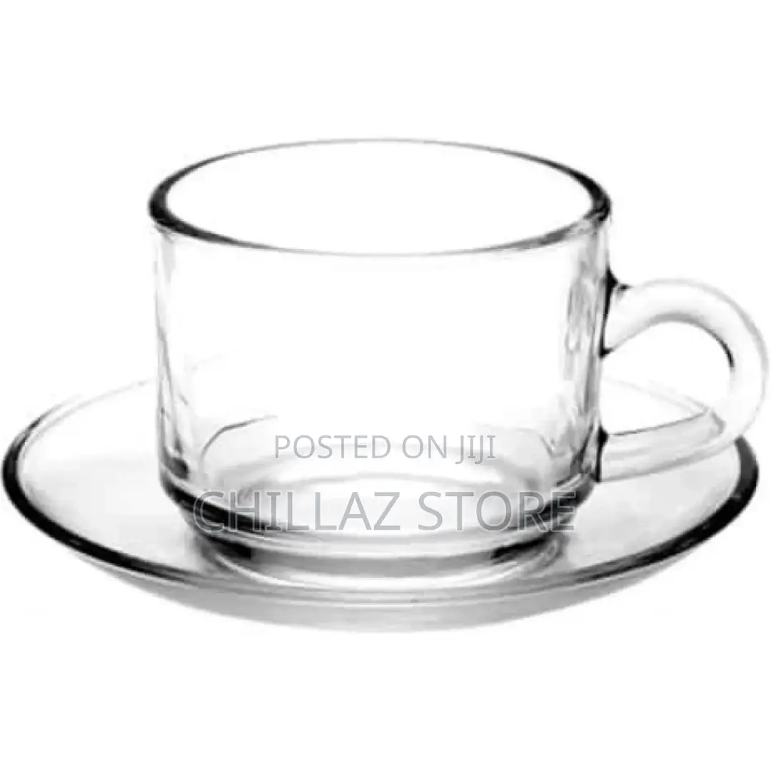 6 Pieces of Cups and 6 Saucers