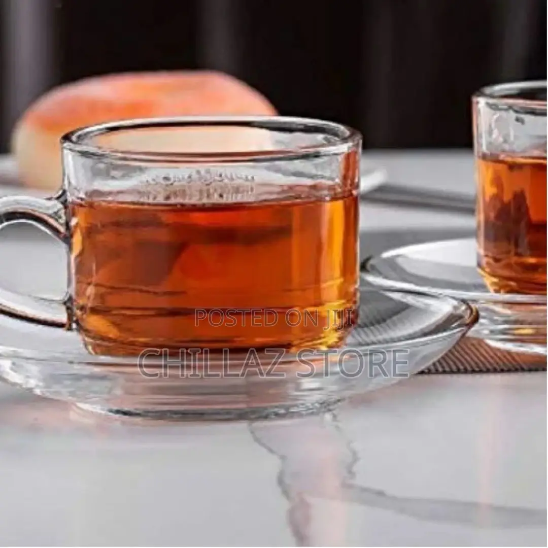 6 Pieces of Cups and 6 Saucers