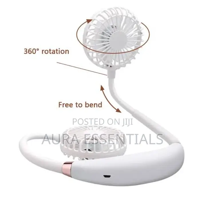Massage Hanging Neck Fan