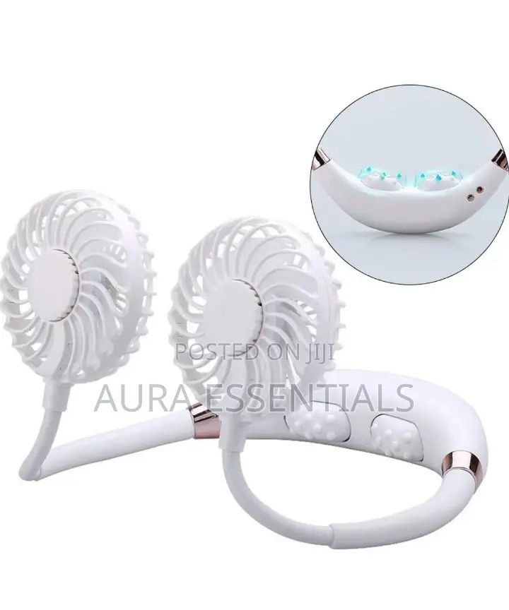 Massage Hanging Neck Fan
