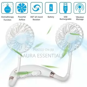 Massage Hanging Neck Fan