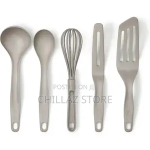 Tefal K210s514 Fresh Kitchen Set of 5 Spatulas Cassonnade