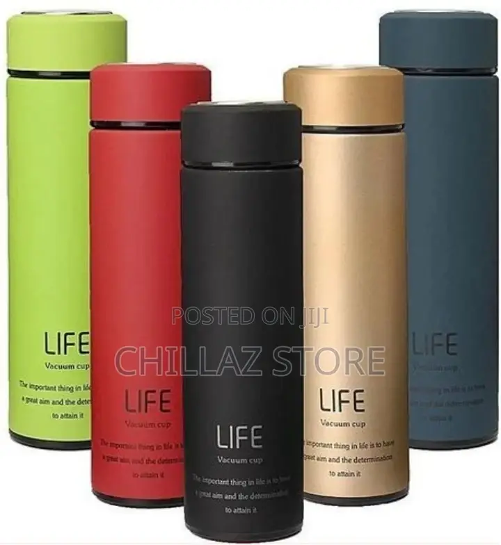 Life Stainless Steel Tea Water Coffee Flask Vacuum Bottle
